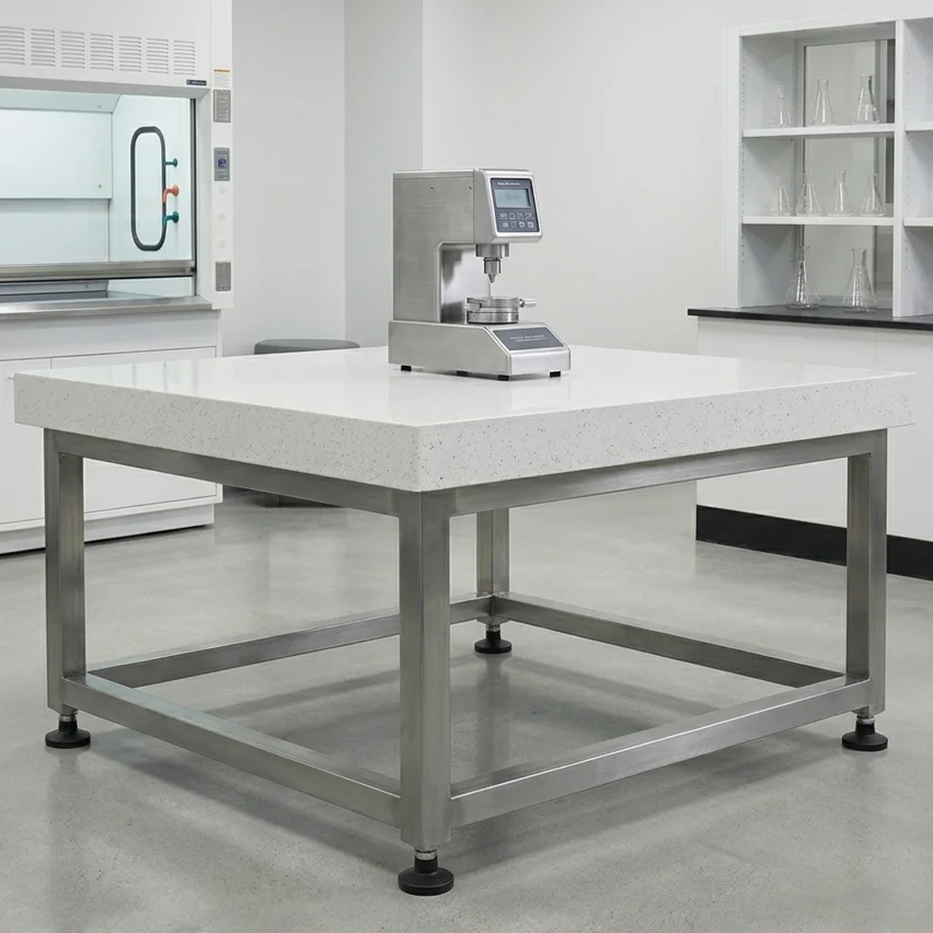 Mesa antivibratoria Moblexus para equipos dinámicos y centrífugas