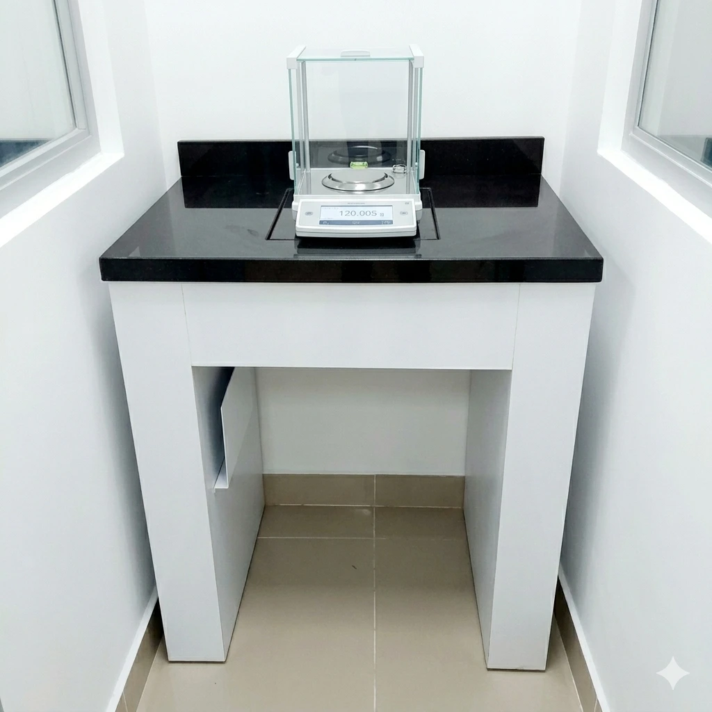 Mesa antivibratoria