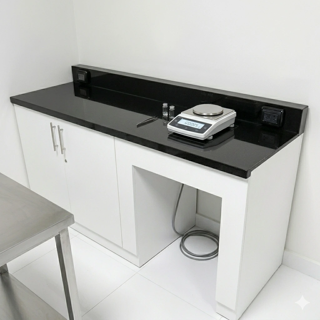 Mesa antivibratoria